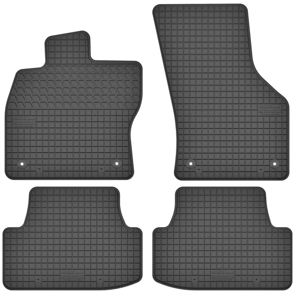AGCP Passform Fußmatten Set für Seat Leon 3 2012 - 2020 und Ateca 2016 - 2021 und Cupra Ateca 2018 - 2021