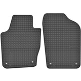 AGCP Passform Gummi Fußmatten Set für Volkswagen Polo 5 2009 - 2017 und Seat Ibiza 4 2008 - 2017