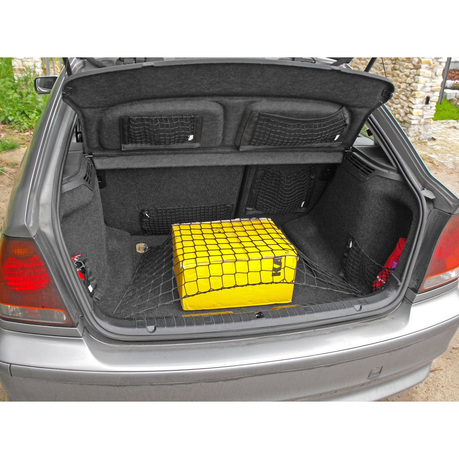 Autosiatki Kofferraumbodennetz Netz Gepäcknetz für BMW 3er E46