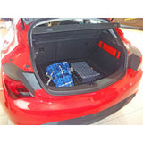 Autosiatki Kofferraumbodennetz Netz Gepäcknetz für Opel Astra J GTC 2011 - 2015